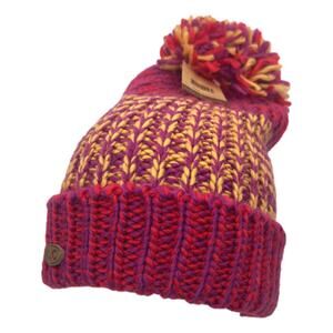 Pink CC Exclusives Knit Thick Warm Soft POM Winter Beanie Ski Cap Snowboard Hat